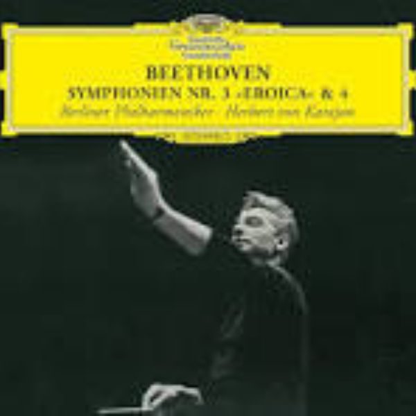 Capa da edição audiófila em vinil da Symphonien Nr. 3 "Eroica" e Symphonien Ne. 4 de Beethoven, Deutsche Grammophon, Original Source