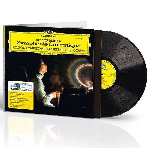 Capa da edição audiófila em vinil da Symphonie Fantastique de Berlioz, Deutsche Grammophon, Original Source
