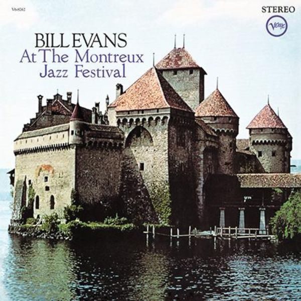 Capa da edição audiófila do disco de vinil de Bill Evans "At The Montreux Jazz Festival", da editora Analogue Productions