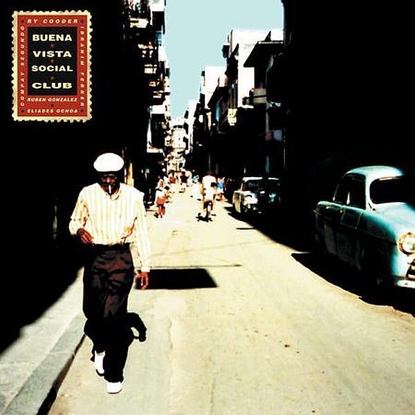 Capa da edição audiófila do disco de vinil de Ry Cooder "Buena Vista Social Club", da editora Analogue Productions