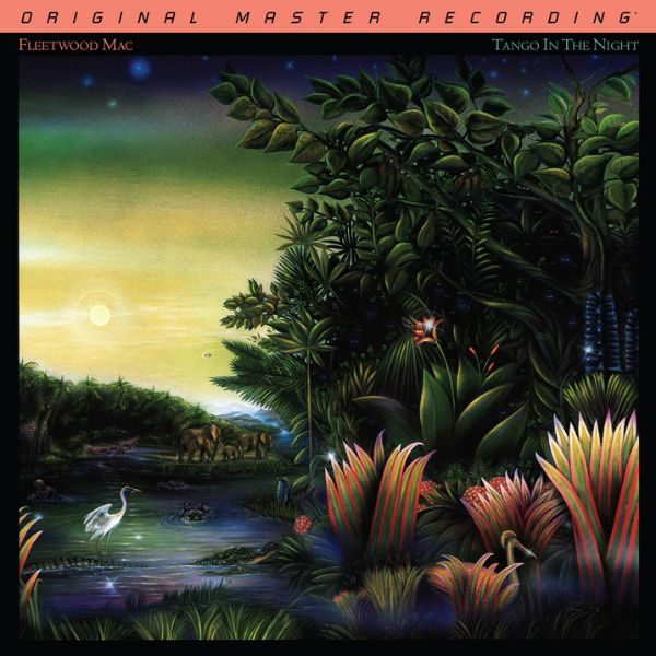 Capa da edição audiófila em vinil do disco de Fleetwood Mac "Tango in The Night" da editora Mobile Fidelity
