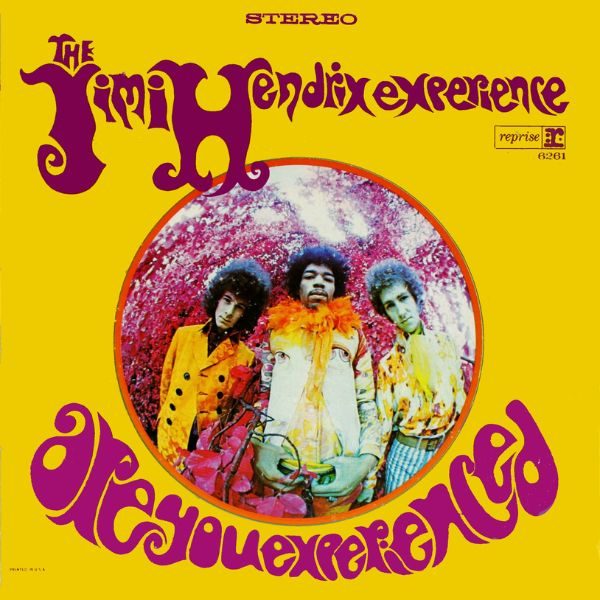 Capa da edição em vinil de The Jimi Hendrix Experience "Are You Experienced" produzida por George Marino