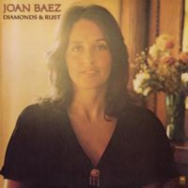 Capa da edição audiófila em vinil do disco de Joan Baez "Diamonds and Rust" da editora Analogue Productions