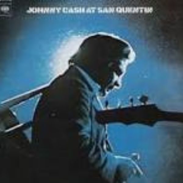 Capa da edição audiófila do disco de vinil de Johnny Cash "At San Quentin, da editora Speakers Corner