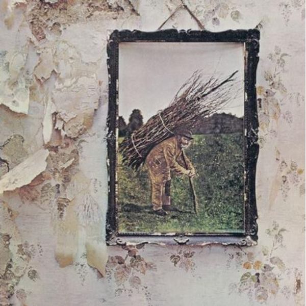Capa da edição em vinil do quarto disco de Led Zeppelin, remasterizada e produzida por Jimmy Page.