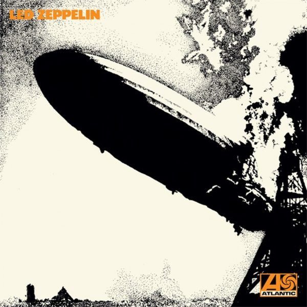 Capa da edição em vinil do primeiro disco de Led Zeppelin, remasterizada e produzida por Jimmy Page.