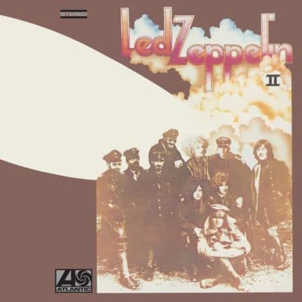 Capa da edição em vinil do segundo disco de Led Zeppelin, remasterizada e produzida por Jimmy Page.