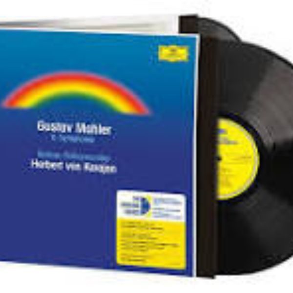 Capa da edição audiófila em vinil da Sinfonia Número 5 de Mahler, Deutsche Grammophon, Original Source