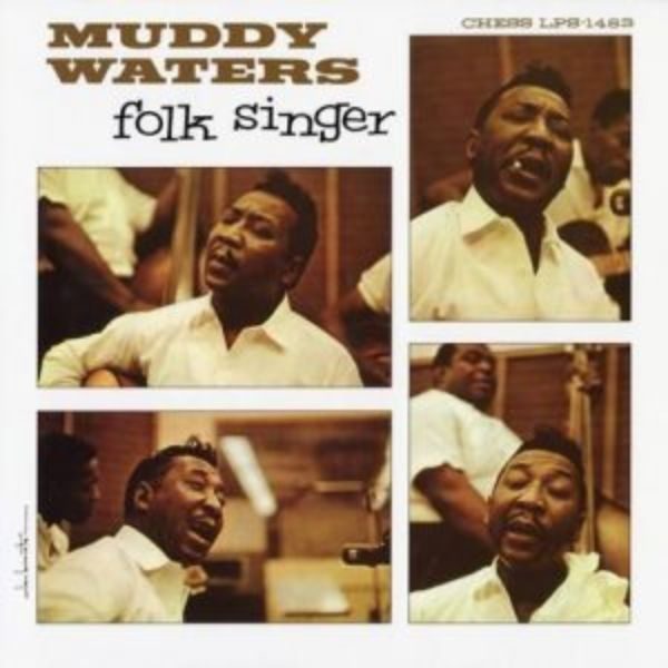 Capa da edição em vinil do disco de Muddy Waters "Folk Singer" da editora Analogue Productions