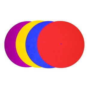 Tapetes Coloridos Rega para Gira-Discos em Feltro